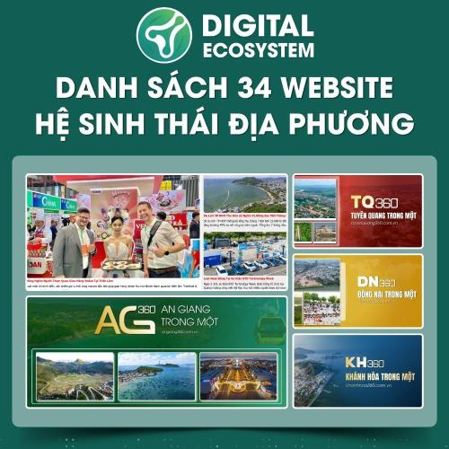 Danh Sách Hệ Sinh Thái Địa Phương Của 34 Tỉnh Thành Việt Nam